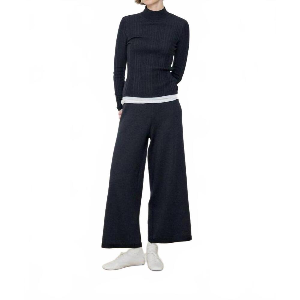 NEW DIARTE remi sweater in charcoal